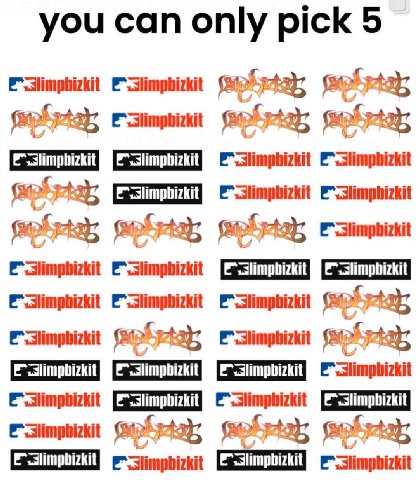 you can only pick 5 guint ray