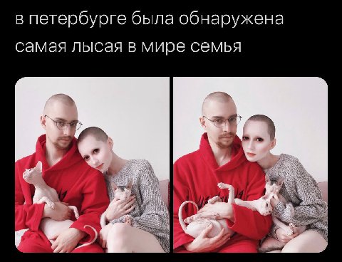 в петербурге была обнаружена самая лысая в мире семья у 1 A бы