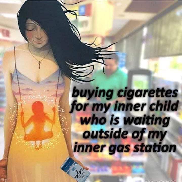 7 buying cigarettes for my inner child outside inner gas