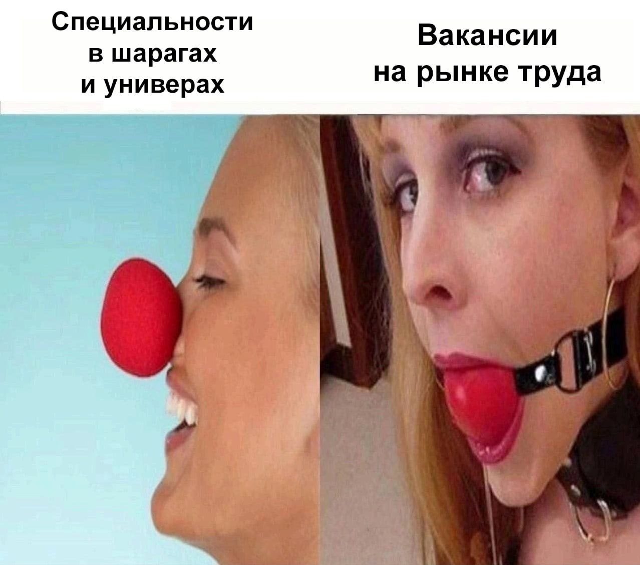 Специальности Вакансии в шарагах на рынке труда и универах