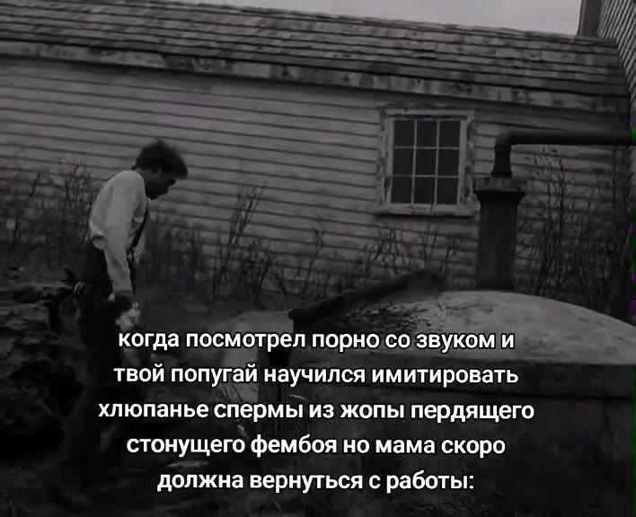 когда посмотрел порно со звуком и твой попугай научился имитировать хлюпанье спермы из жопы пердящего стонущего фембоя но мама скоро должна вернуться с работы:
