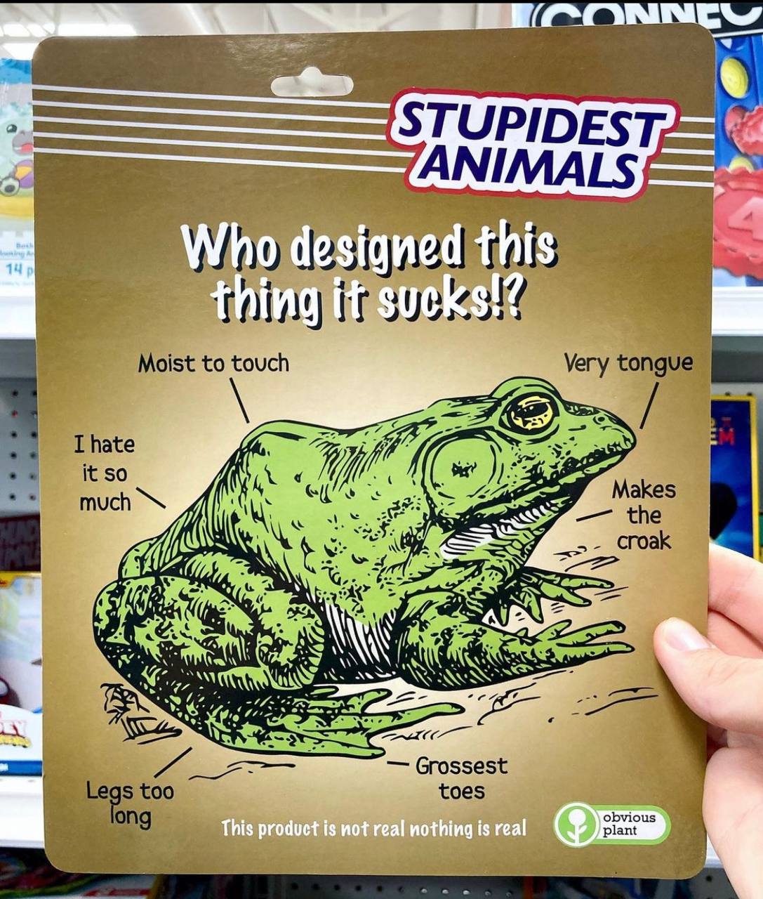 At STUP IDESTZ= ANIMALS a a Who designed this thing it sucks!? iff This produet is not real nothing is real