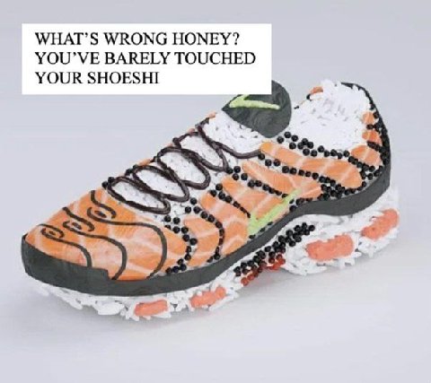 WHAT’S WRONG HONEY? BARELY TOUCHED YOUR SHOESHI