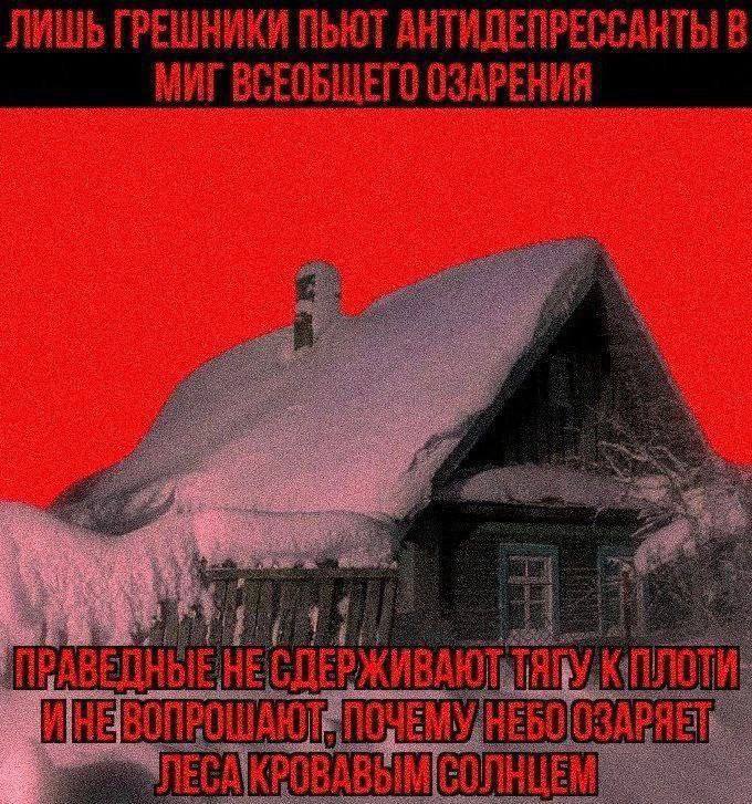 ЛИШЬ ГРЕШНИКИ ПЬЮТ АНТИДЕПРЕССАНТЫ В МИГ ВСЕОБЩЕГО ОЗАРЕНИЯ НЫЕН ЕСД ЖИВАЮ ВОПВОШАЮТ ЗАВЯ ОВАВ 60