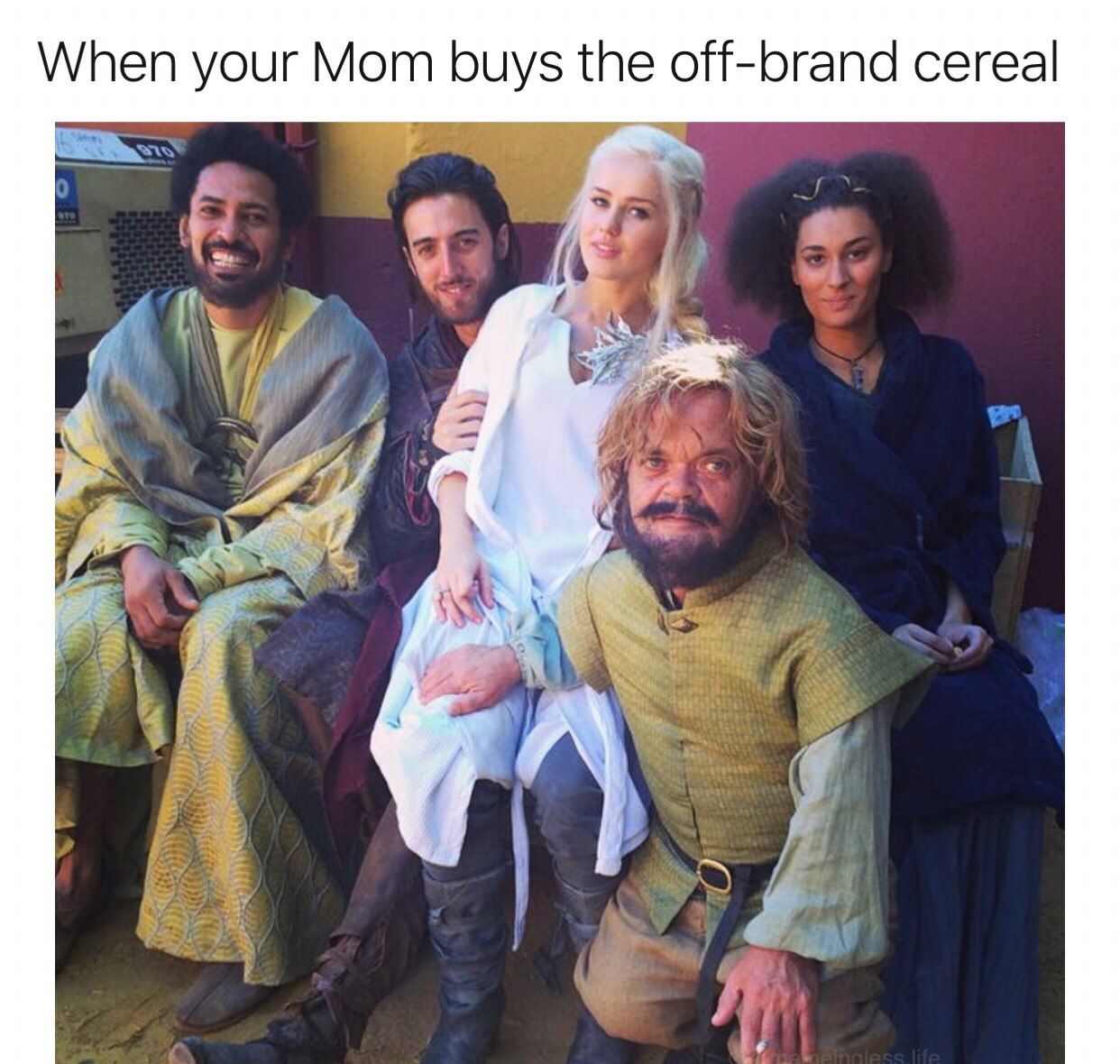 When your Mom buys the off-brand cereal