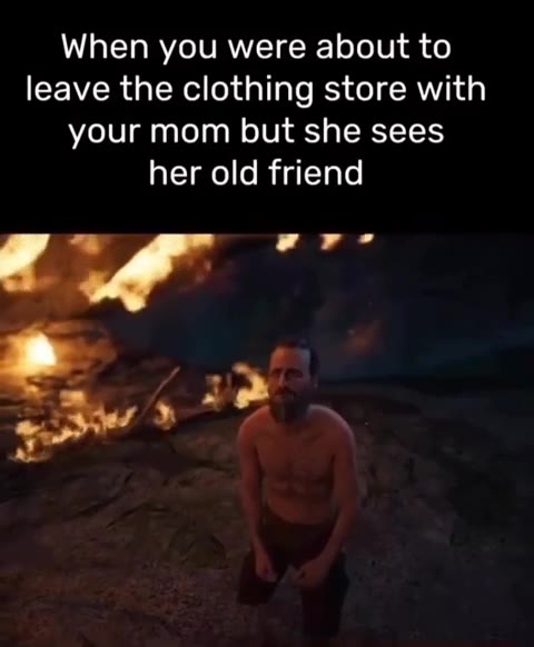 leave the clothing store with