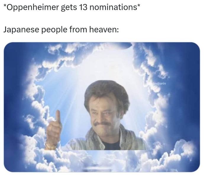 gets 13 nominations* Japanese people from heaven: У