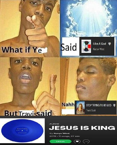 У? A a А 1АтА at if к а Kanye West и 4 Sot 5 0 ALBUM JESUS IS KING 2013 11 songs, 27 min