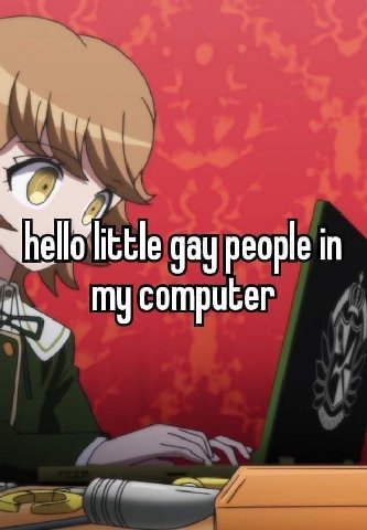 gay people in my computer