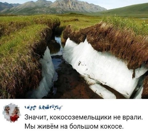 3 Значит, кокосоземельщики не врали Мы живём на большом кокосе