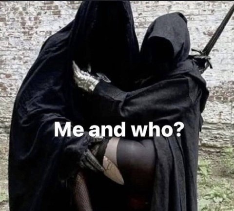 Me and who?