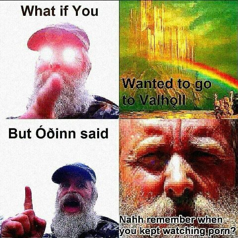 What if You у Wah But Odinn said a