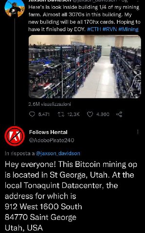 ЗУЕЕ Here’s is look inside building 1/4 of my mining farm. Almost all in this building. My new building will be all 17Ohx cards. Hoping to have it finished EOY. у Follows Hentai Hey everyone! This Bit