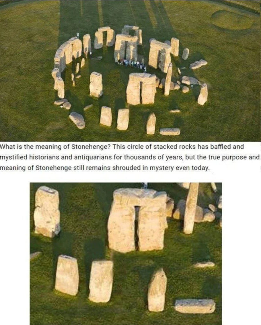 hat is the meaning of Stonehenge? This circle of stacked rocks has baffled and ystified historians and antiquarians for thousands of years, but the true purpose and eaning of Stonehenge still remains 