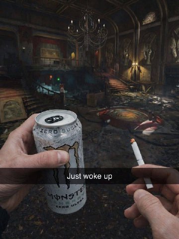 Just woke up