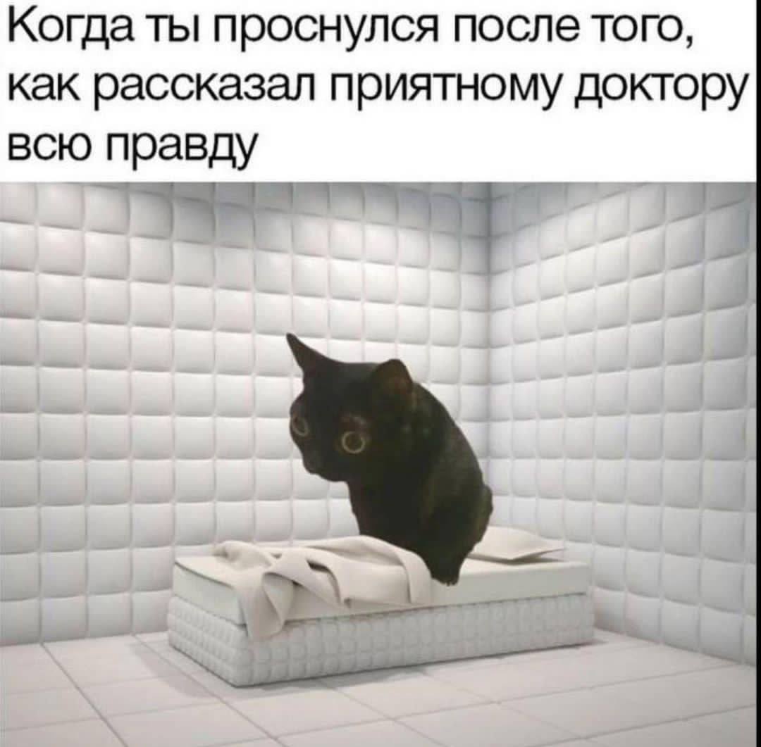 Когда ты проснулся после того, как рассказал приятному доктору всю правду