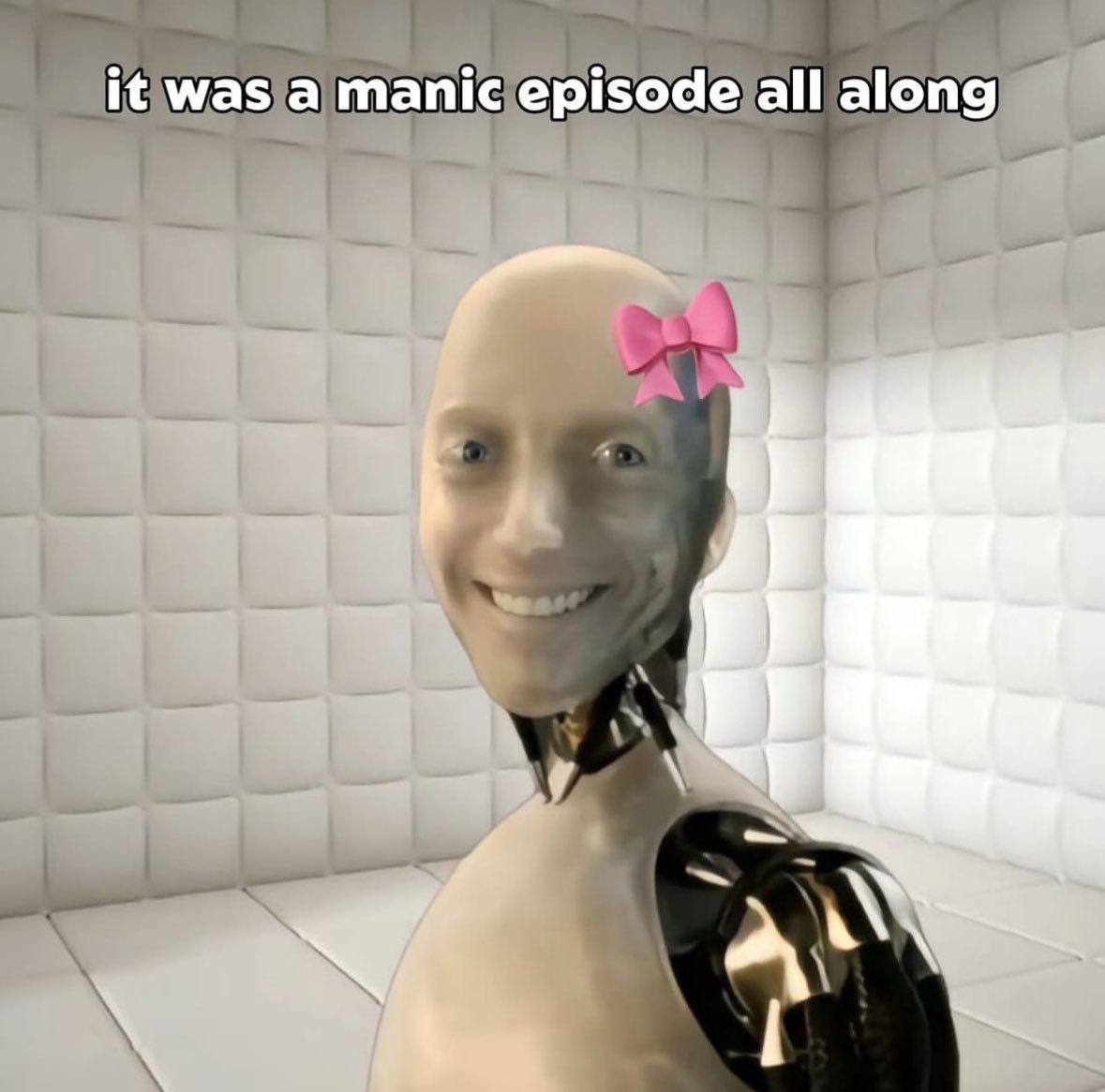 it was a manic episode all along