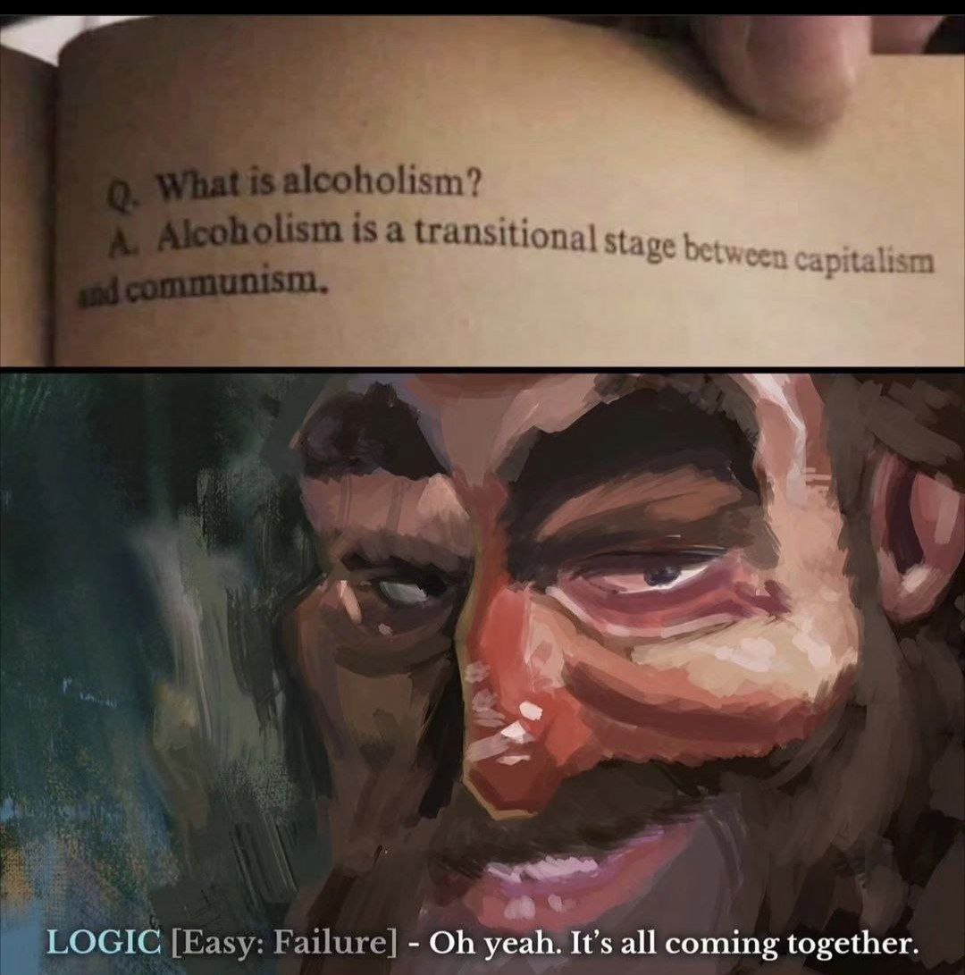 15 а transitional stage capitalism LOGIC [Easy: Failure] yeah. It’s all coming together.