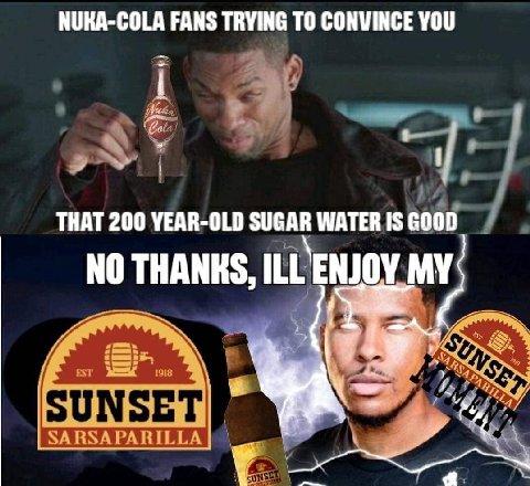 КОКА-СОГА FANS TRYING TO CONVINCE YOU THAT 200 VEAR-OLD WATER IS 6000 NO THANKS,