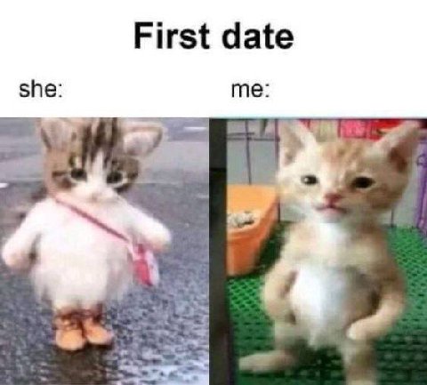 First date she: me