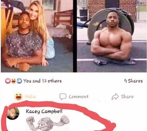 О You and 12 others Shares Comment Share Kacey Campbe