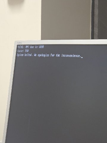 MME due to SERR РАН system halted. We apologize for the