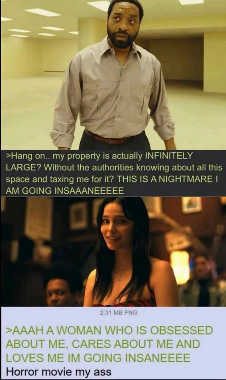>Hang on.. my property is actually INFINITELY LARGE? Without the authorities knowing about all this space and taxing me for it? THIS IS ANIGHTMARE GOING INSAAANEEEEE 7 Horror movie my ass