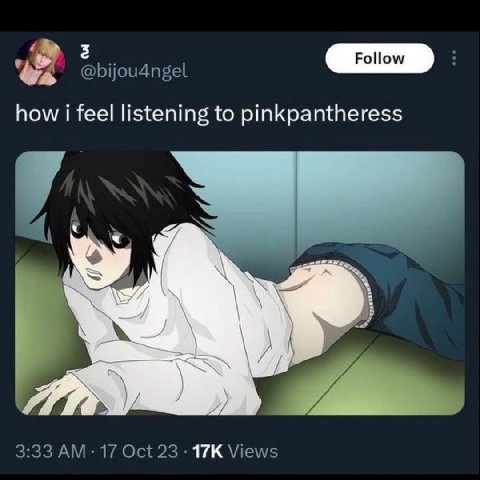 5 how i feel listening to pinkpantheress 17К