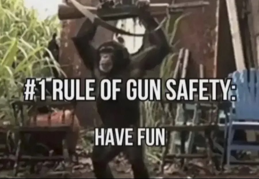 RULE OF GUN SAFETY HAVE FUN