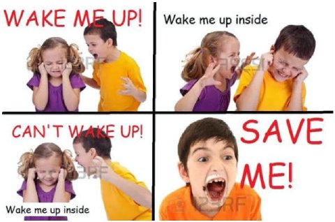 wake me up inside
