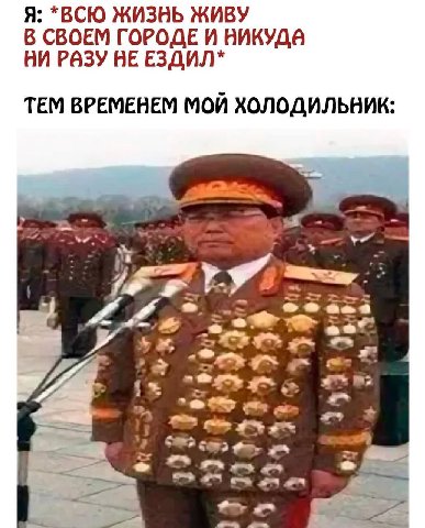 Я: *ВСЮ ЖИЗНЬ ЖИВУ В СВОЕМ ГОРОДЕ И РАЗУ НЕ ЕЗДИЛ* ТЕМ ВРЕМЕНЕМ МОЙ ХОЛОДИЛЬНИК: к oer, 2
