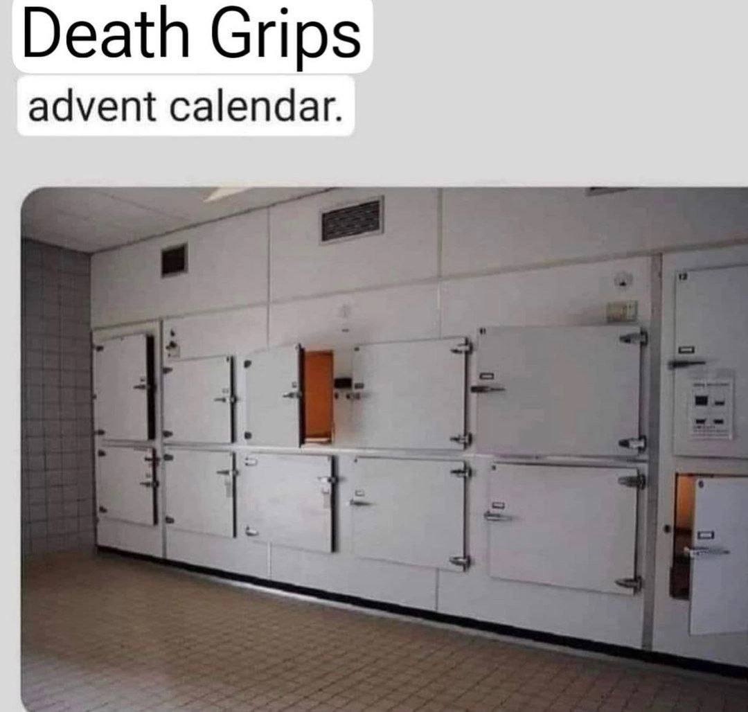 Death Grips advent calendar.