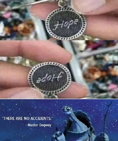 THERE ARE NO ACCIDENTS.” Master Oogway