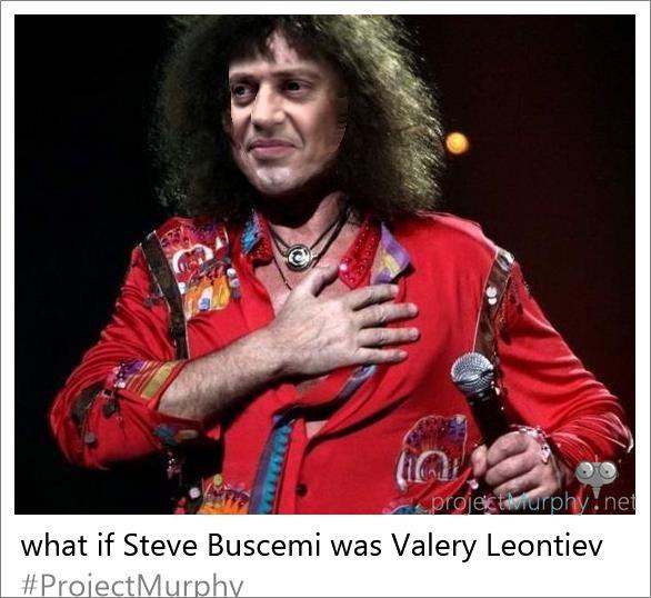 A У what if Steve Buscemi was Valery Leontiev #Рго!е ola