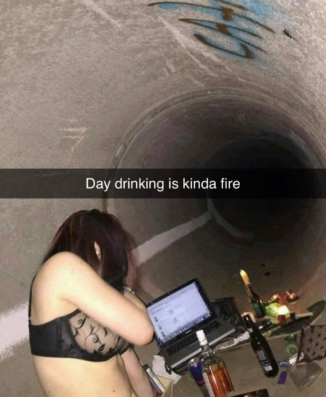 Day drinking is kinda fire бы
