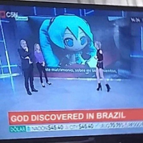 GOD DISCOVERED IN BRAZIL