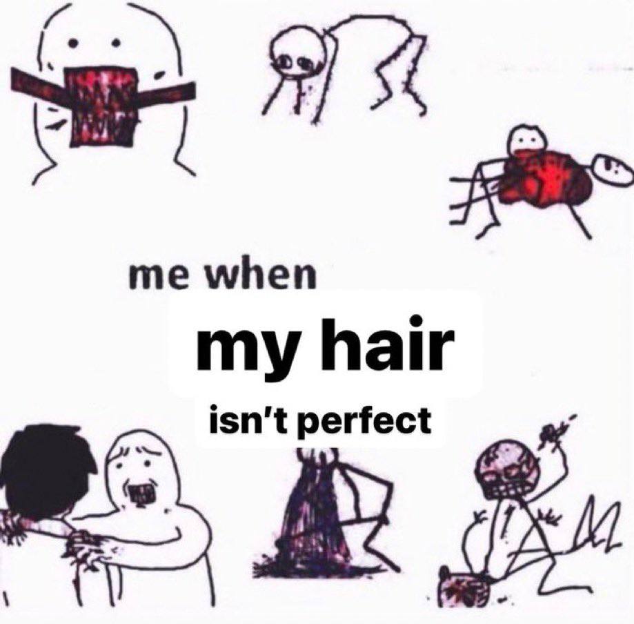 me when my hair