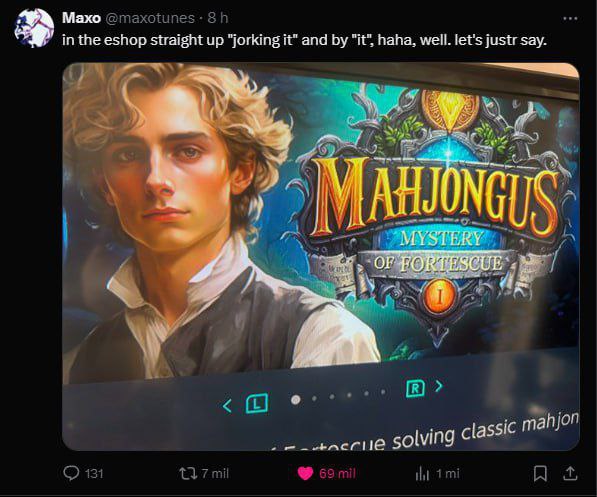 Мах in the eshop straight up “jorking it” and "it", Папа, well. let's justr say. у solving class