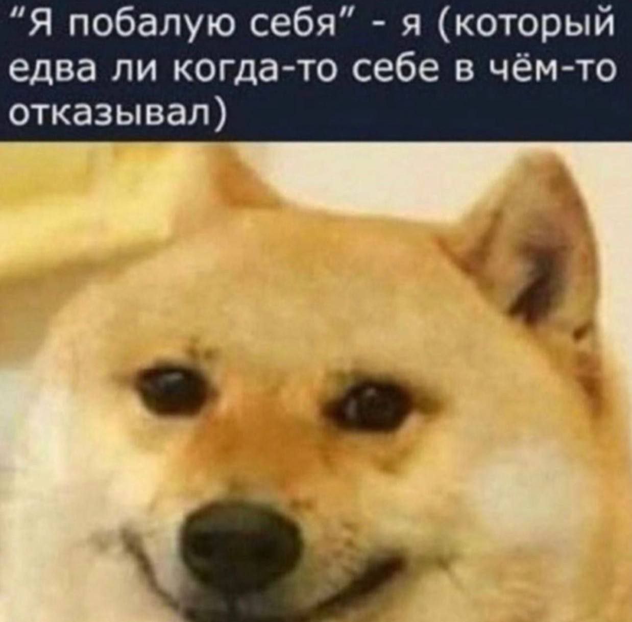 “Я побалую себя” я (который едва ли когда-то себе в чём-то отказывал)