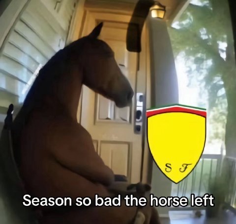 Season so bad the horse left
