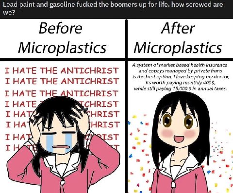 we? Before After Microplastics Microplastics A system of market based health insurance I HATE THE ANTICHRIST is the best option. love keeping my doctor, НАТЕ ТНЕ ANTICHRIST its 4068. I HATE TICHRIST w