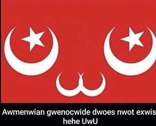 Awmenwian gwenocwide dwoes nwot exwis hehe UwU