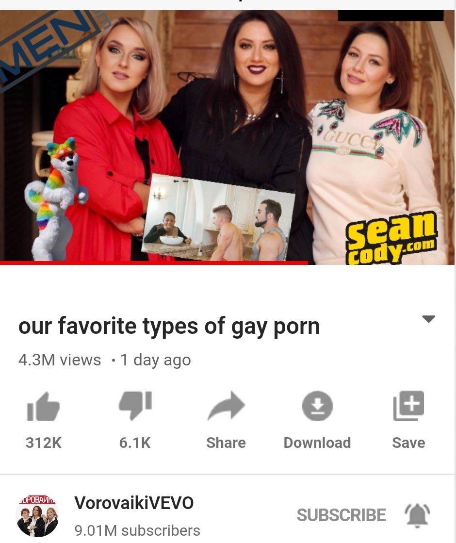 our favorite types of gay porn views -1 day ago ite 9 a о 312К 6.1К Share Download Save BOPOBAVING VorovaikiVEVO subscribers SUBSCRIBE