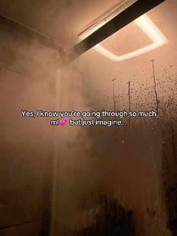 Yes, you’re going through so much but just imagine...