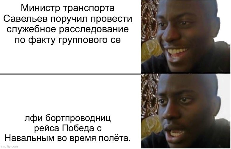 Министр транспорта Савельев поручил провести служебное расследование по факту группового лфи бортпроводниц рейса Победа с Навальным во время