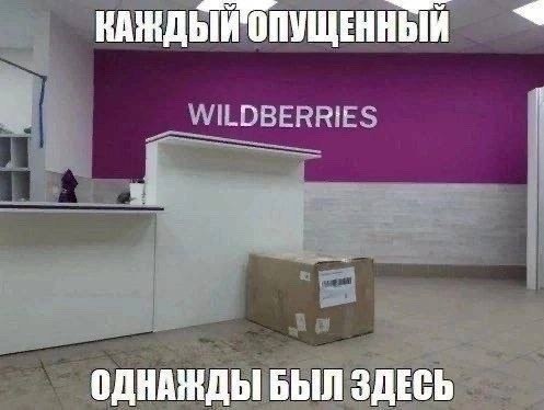 КАЖДЫЙ ОПУЩЕННЫЙ WILDBERRIES a= ОДНАЖДЫ БЫЛ ЗДЕСЬ