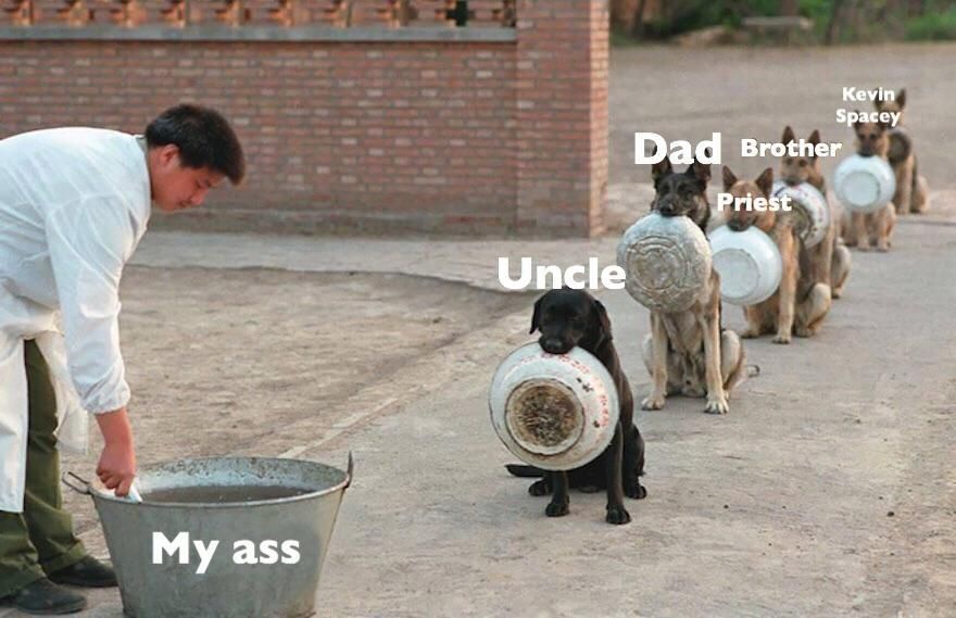 Kevin Spacey Dad Brother Uncle ass