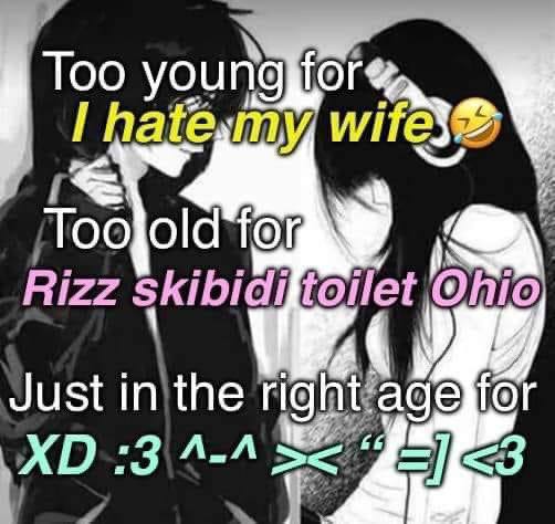 Too 4 for Rizz Just righ <3