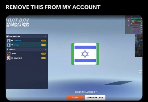 REMOVE THIS FROM MY ACCOUNT icons @о GARROSH ISRAEL sprays BANO! 6) ORNAMENT ОРЕМ МЕХТ ВОХ