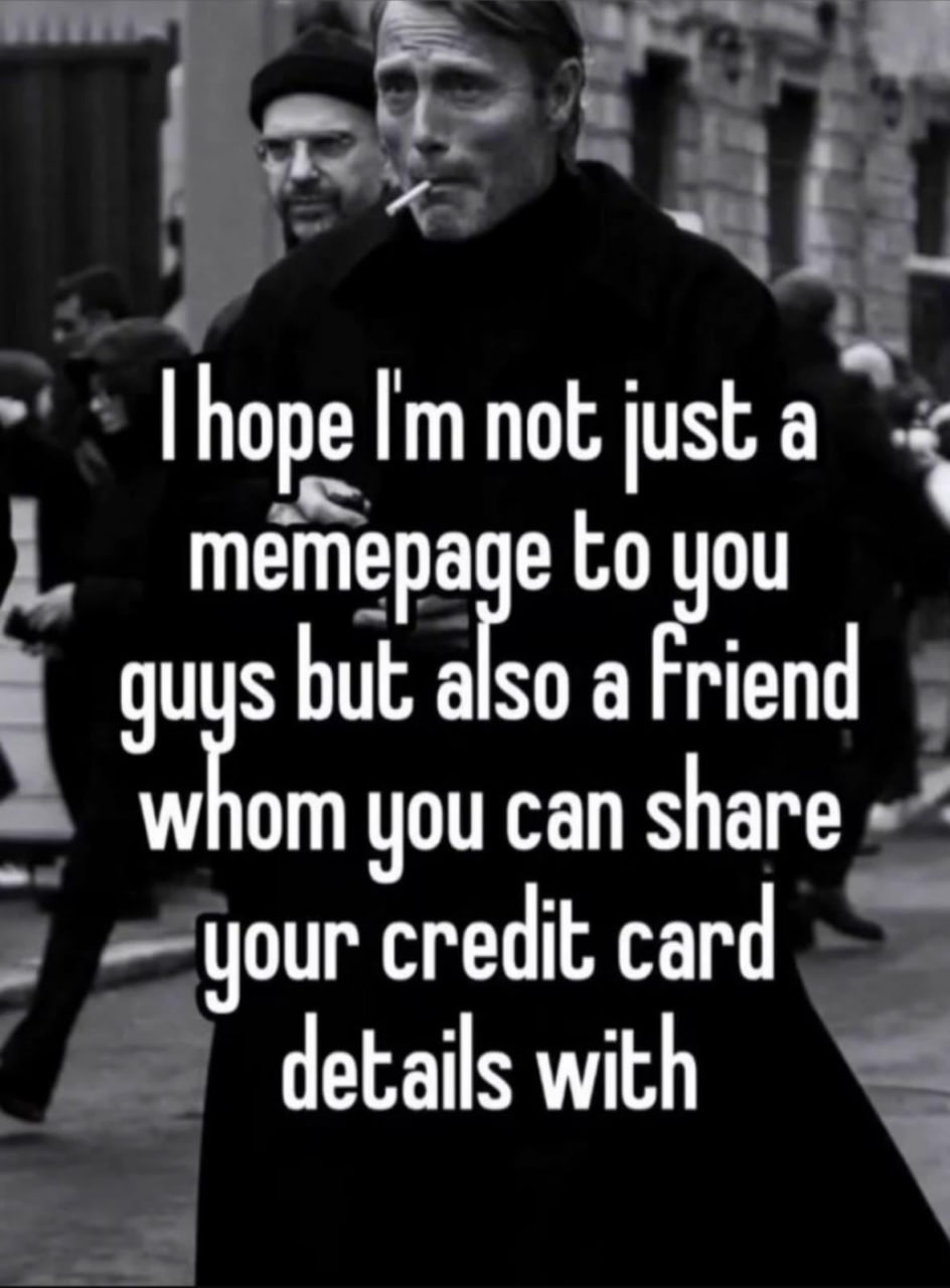 поре just a you aus but also a Friend whom you can share your credit card details with